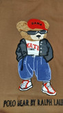 تیشرت لانگ طرح سه بعدی تدی